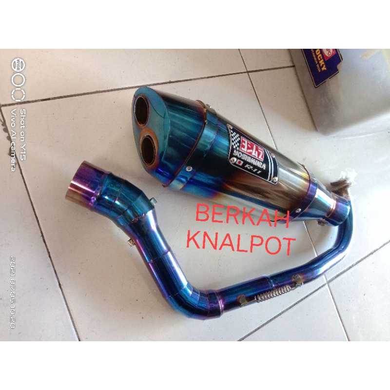 knalpot Yoshimura R11 bluemoon Nmax Aerox 155 Adv 150 Pcx Vario Scoopy Beat Lexi Dll