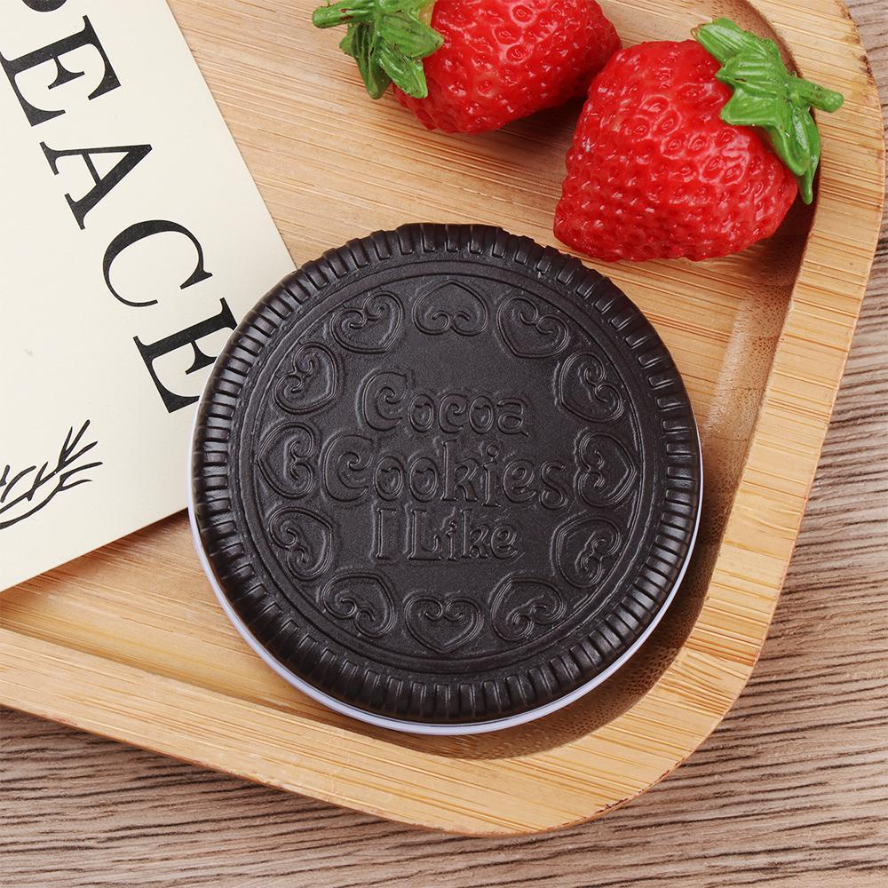 Suyo Cermin Dengan Sisir Lucu Wanita Alat Makeup Coklat Tua Cokelat