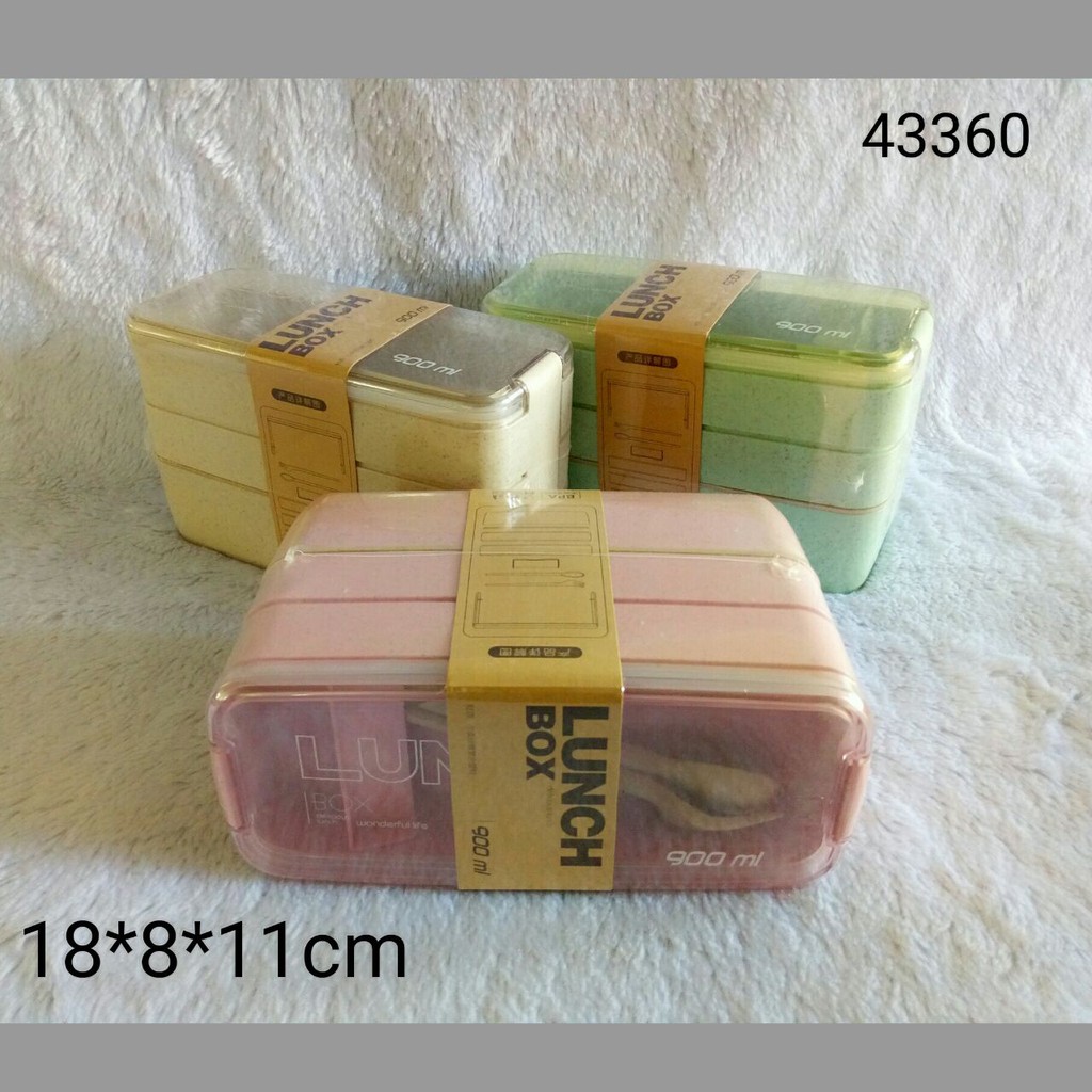 Kotak Bekal / Lunch Box BPA FREE / Rantangan / Bekal Anak / Rantangan Dewasa / Rantangan Set