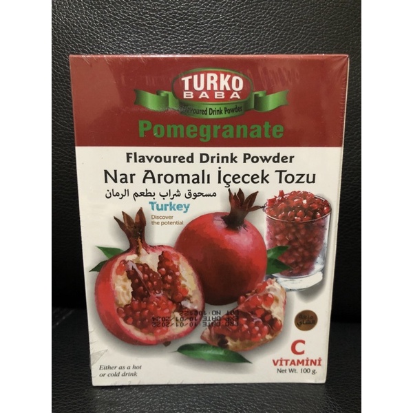 

Pomegranate Tea, Teh pomegranate bubuk 100gram