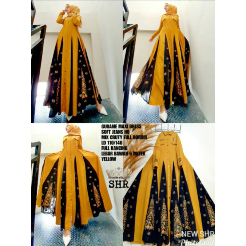 NEW MAXI DRESS JEANS SHR