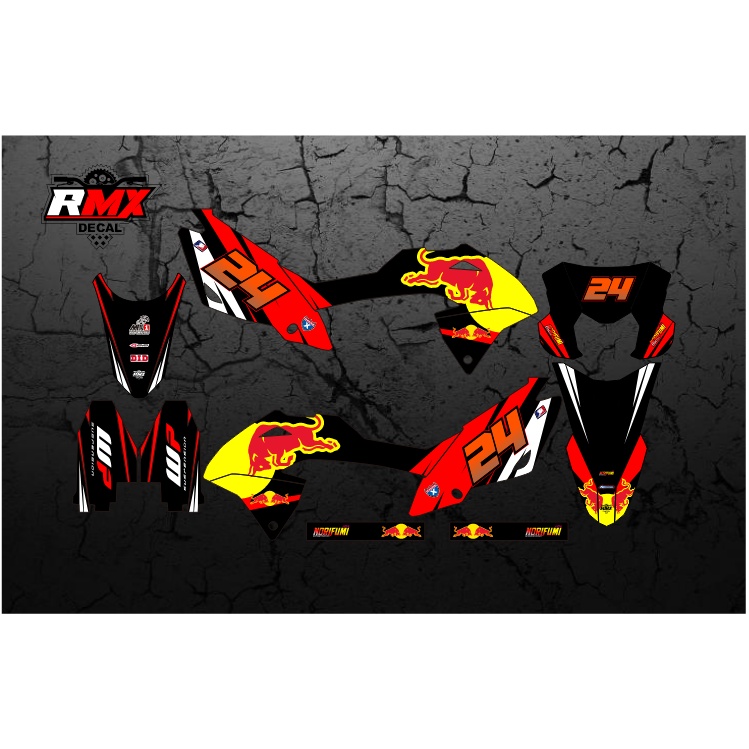 DECAL KLX BF FULLBODY (027) DEKAL STIKER KLX 150 BF/G/L/SE/NEW 2016 2017 2018 2019 2020 2021 2022 HI