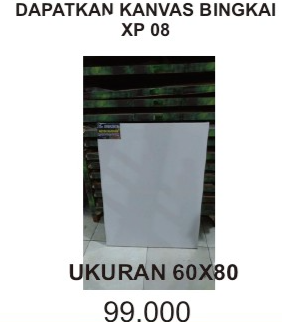 

KANVAS LUKIS XP 08 UKURAN 60 X 80 DARI MERK XPRESSION