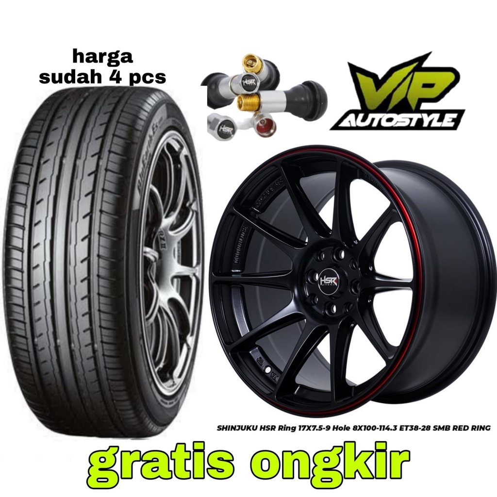 paket velg mobil untuk yaris ring 17 - geratis ongkir