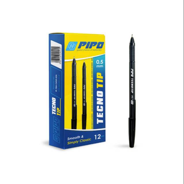 

Pulpen PIPO SG Tecno Tip PPS7 Polpen bulpoin