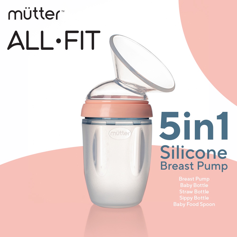 MUTTER All-Fit Silicone Breast Pump Pompa ASI Manual