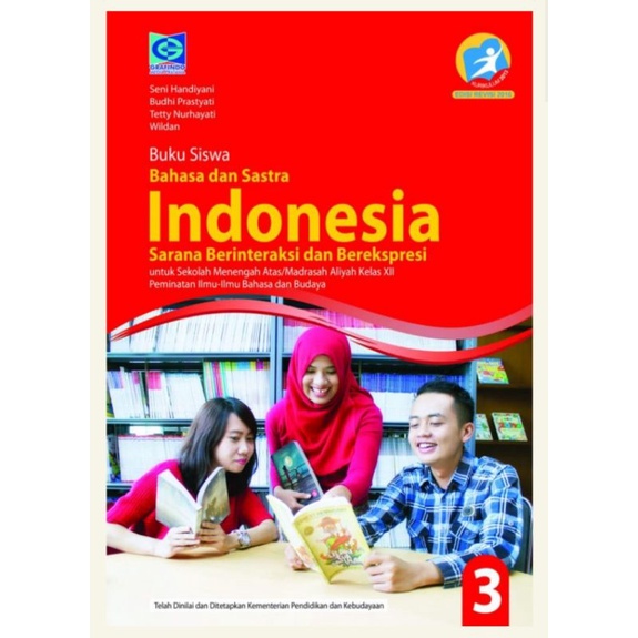 Bintang Indonesia Jakarta - Buku Pelajaran Bahasa Indonesia Peminatan Kelas  1,2,3 SMA/MA K13 Revisi GRAFINDO/FACIL-3