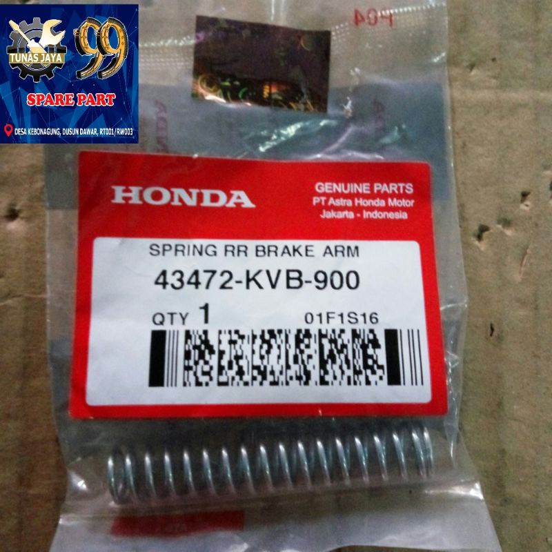 Pir Rem Belakang Honda Metic AHM  43472 KVB 900 HGP