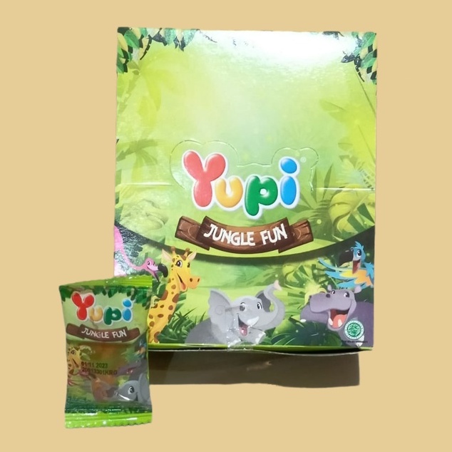 

Yupi Jungle Fun Permen Jelly [24 pcs/box]