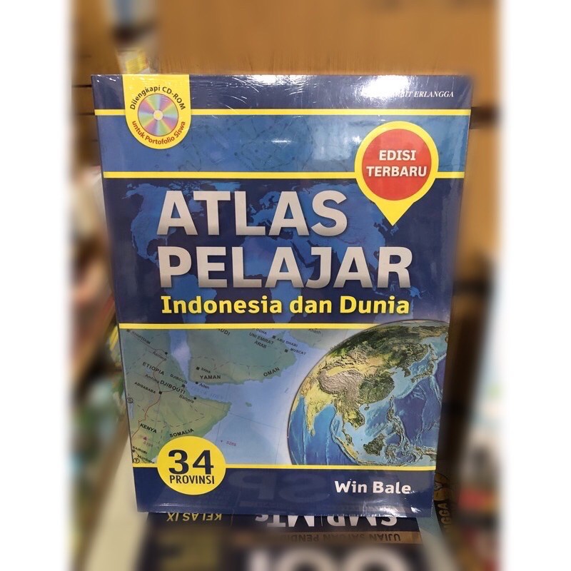 ATLAS pelajar edisi terbaru 34 propinsi