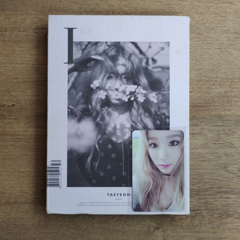 [BOOKED] taeyeon - i album with photocard // pc photo card fine my voice why wdicy what do i call yo