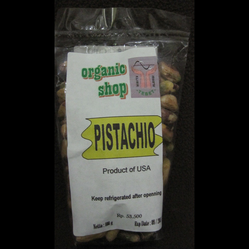 

Organic Shop - Pistachio - 100 gr