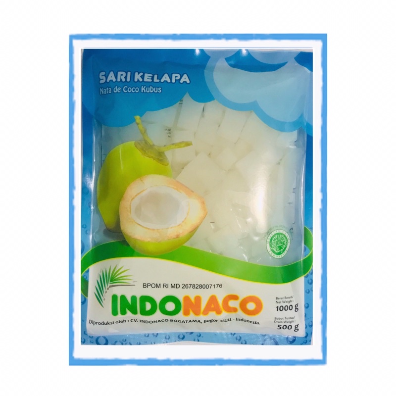 

Nata de Coco Indonaco Kubus 1kg