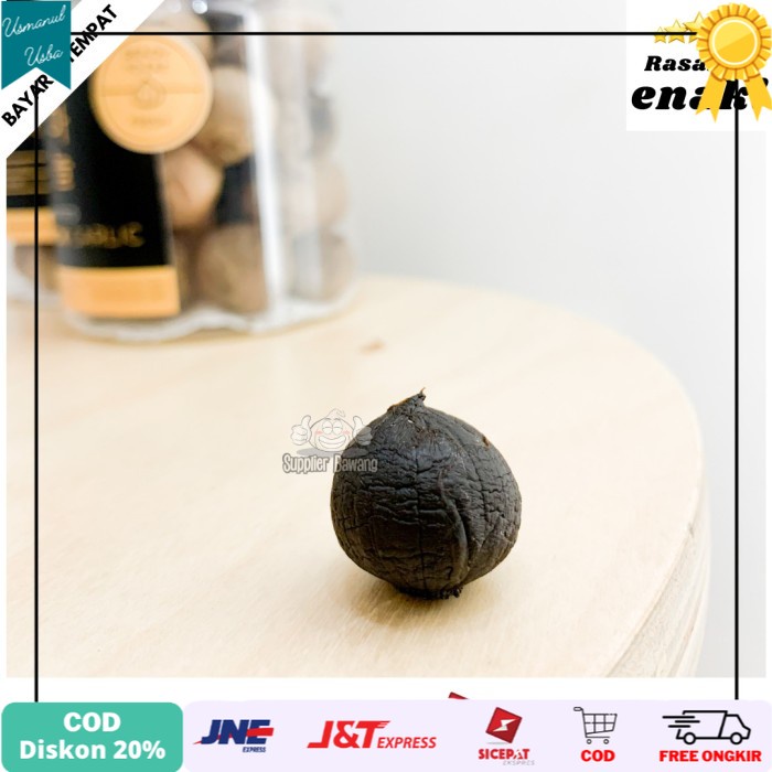 

❤COD❤ PREMIUM BLACK GARLIC - BAWANG PUTIH HITAM TUNGGAL LANANG 250GR - SEDANG