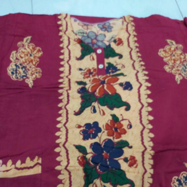 Daster Pola Jumbo Batik Solo Murah Fit To Xxxl Adem Dan Tebal Anwar