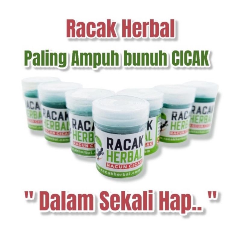 RACAK RACUN CICAK HERBAL SUPER AMPUH 20GR