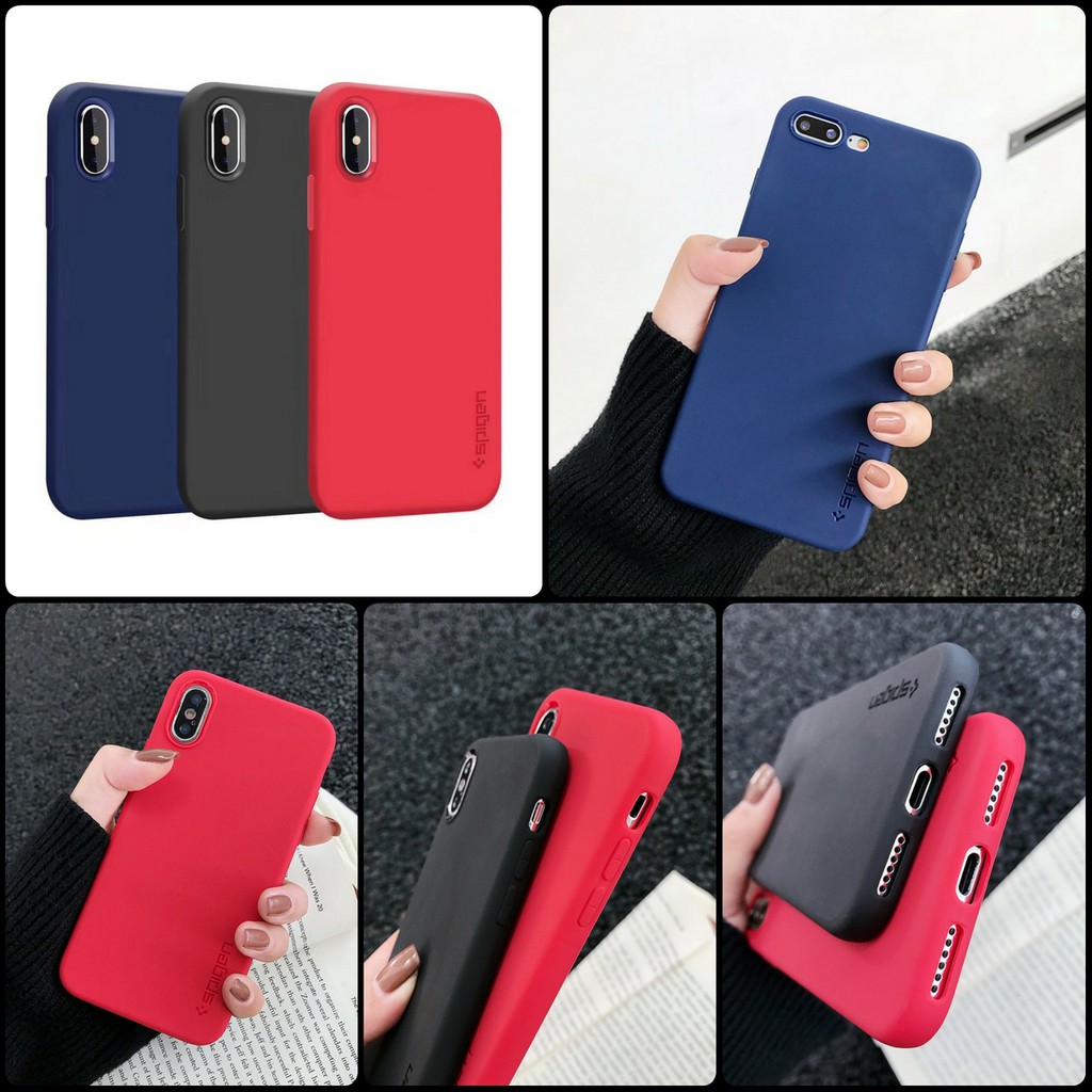 SAMSUNG A6 2018 A6 PLUS A8 PLUS A9 2018 A750 A7 2018 A10 A20 A30 A10S M01S A20S A70S  | SP1G3N Soft Case Candy Polos Silicon Warna