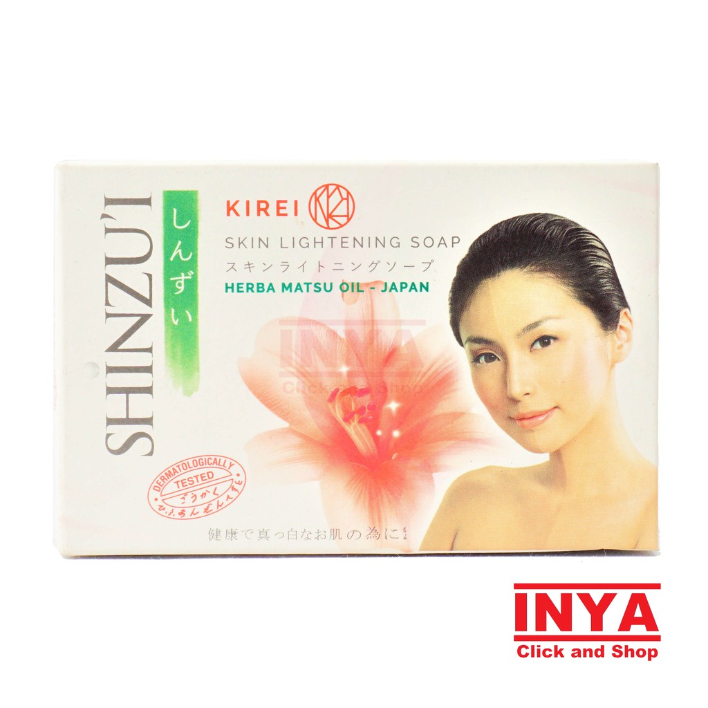 SHINZUI KIREI SKIN LIGHTENING SOAP BAR 85gr - Sabun Batang