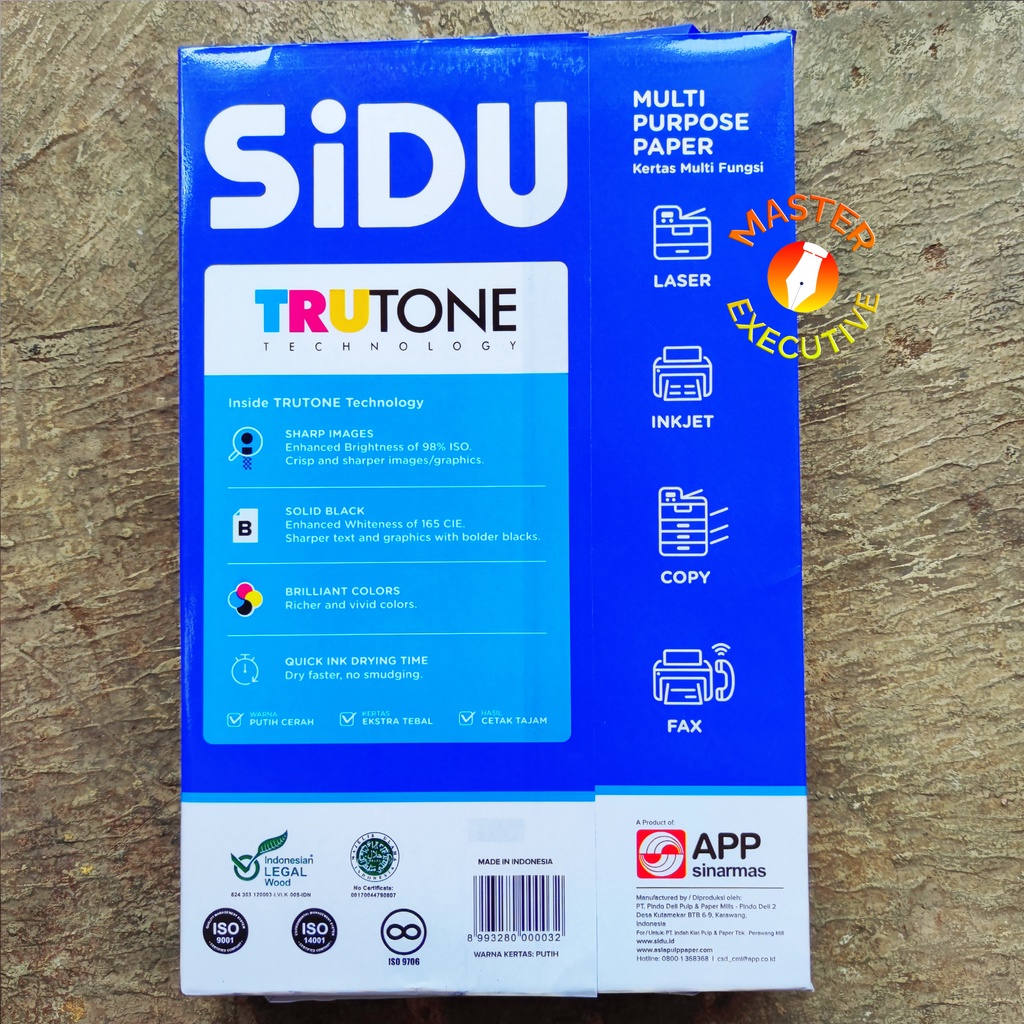 [Rim] Sinar Dunia / SiDu Kertas HVS F4 / Folio 75 gsm 215 x 330 mm