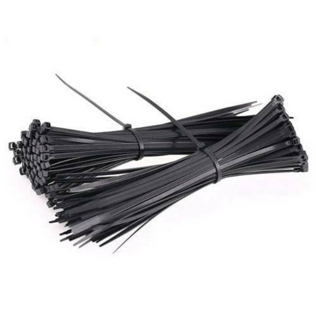 CABLE TIES TALI TIS KREK SIGMA HITAM UKURAN 100, 150, 200, 250, 300 MM