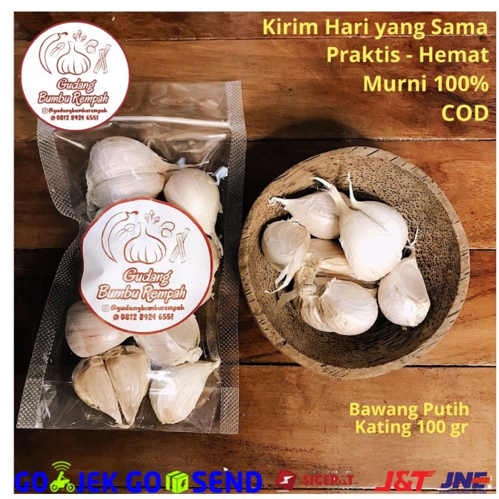 

º219¶ Bawang Putih Kating 250 gr Rempah Bumbu Dapur Super