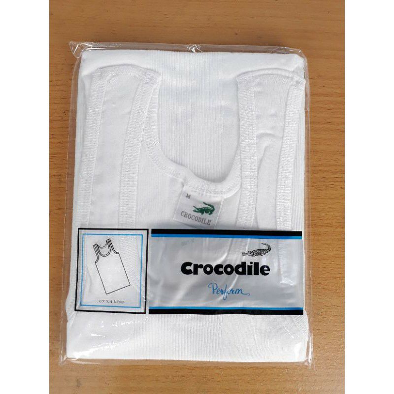 Singlet Crocodile Putih kode 801V