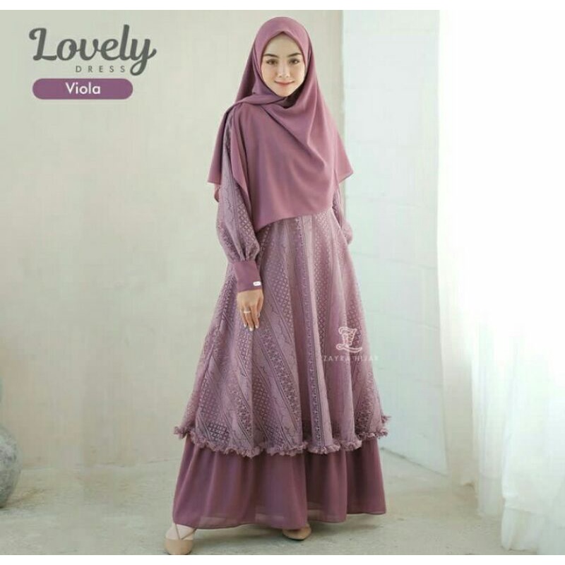 PRELOVED Lovely Dress (VIOLA) by Zayra Hijab