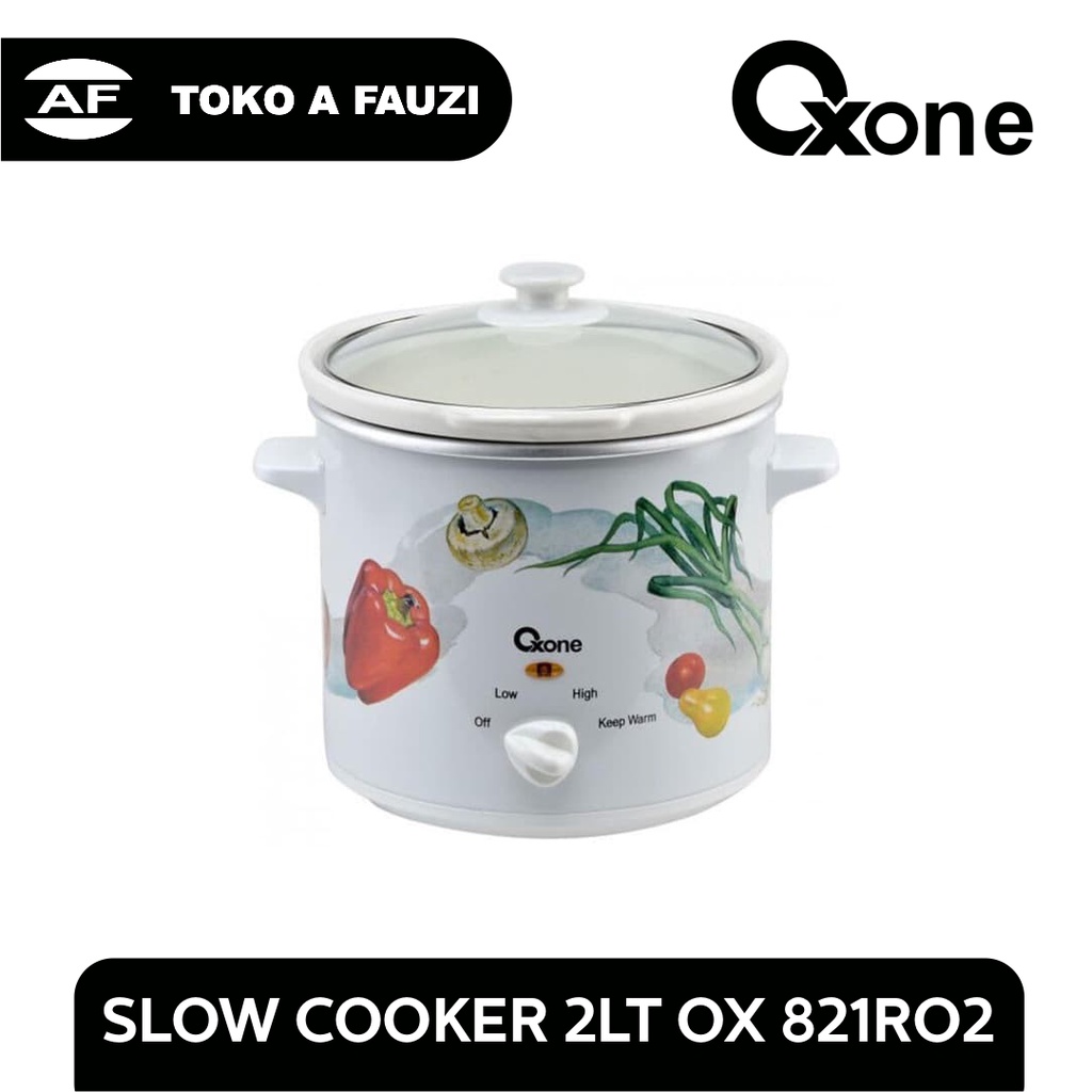 OXONE Slow Cooker 2 Liter OX-821RO2