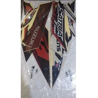 STRIPING STANDAR ORI LIST STIKER MOTOR SUZUKI SATRIA FU 150 FI LED NEW INJEKSI TAHUN 2021 FU FI LED
