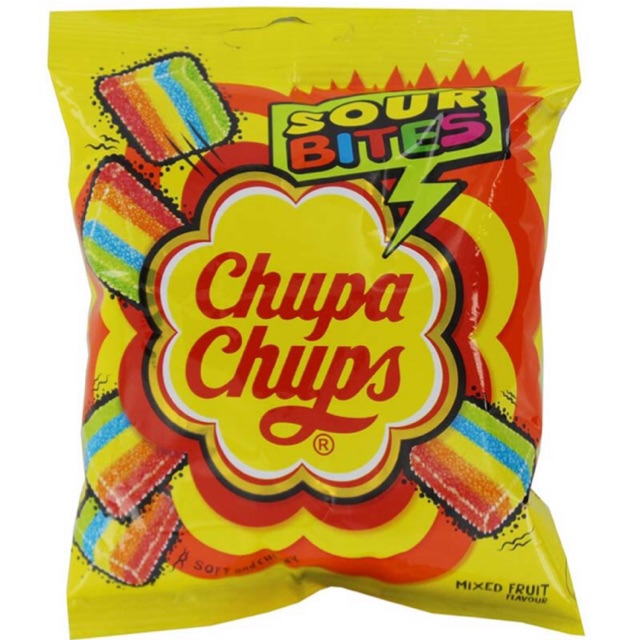 

CHUPA CHUPS SOUR BITES CANDY 61,6 G