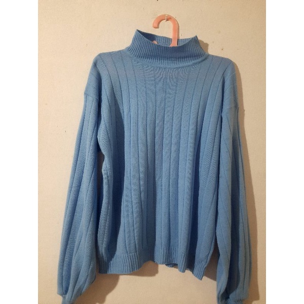 DISCON !!! JOVANCA RAJUT OVERSIZE / TURTLENECK KNITWEAR ARSYILLA PUFFY / RAJUT ATSAN WANITA (JLURBSA