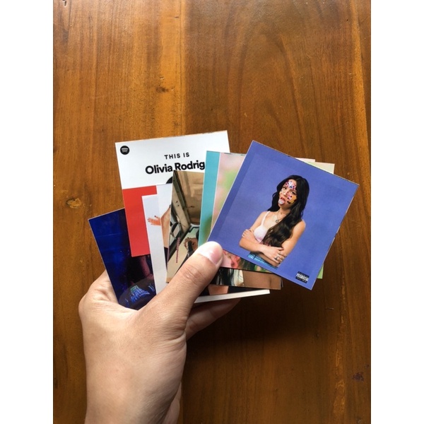sticker pack olivia rodrigo isi 8 pcs skin hp laptop tumblr koper kulkas helm dll