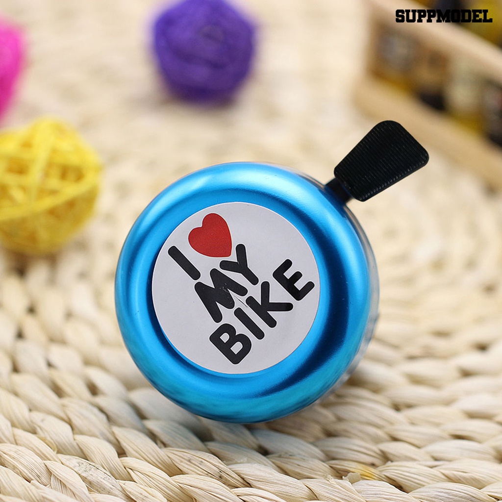 Bel Sepeda Motif Print I Love My Bike Dengan Suara Jernih