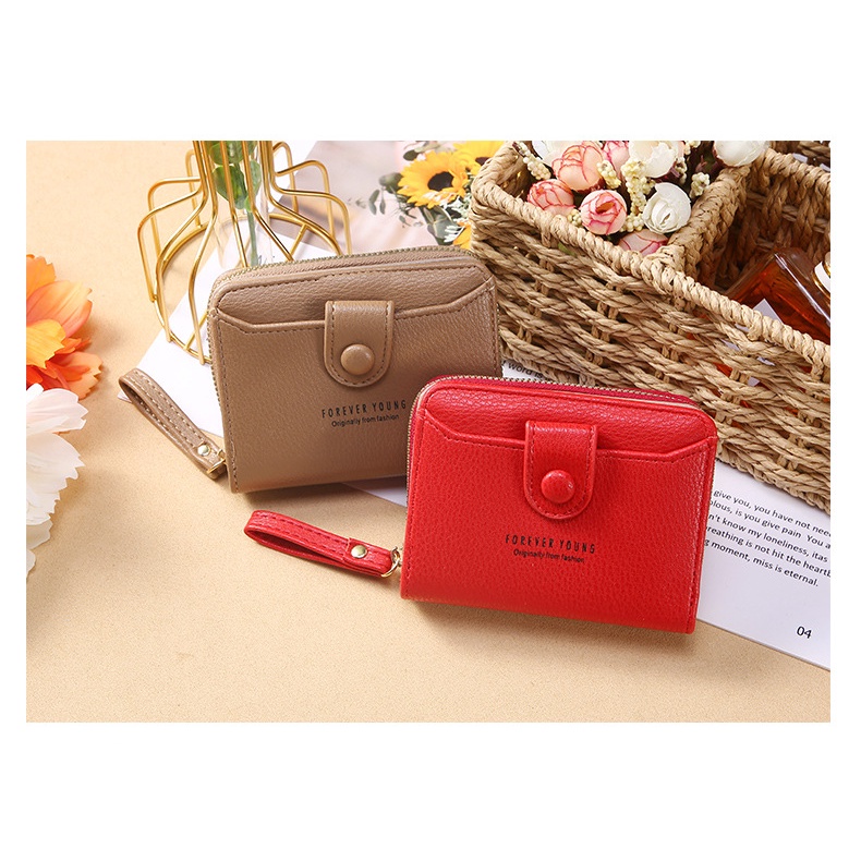 KhatinStore Dompet Pendek Premium Pria dan Wanita Import / Premium wallet / Forever Young - 363