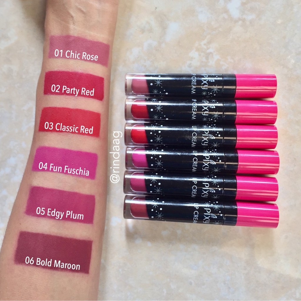  Pixy Lip Cream dengan warna terbaru Shopee Indonesia