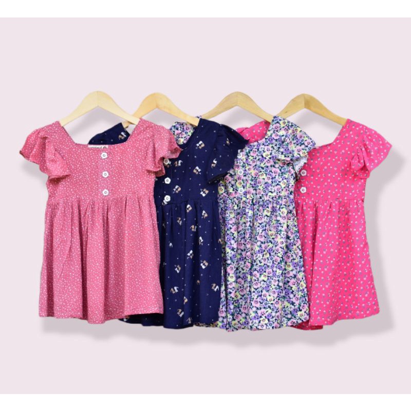 SUGARLOAF - DAHAYU DRESS - Dress anak/Baju Bayi/Baby Wear/Daily Wear/Dress Rayon Garment/