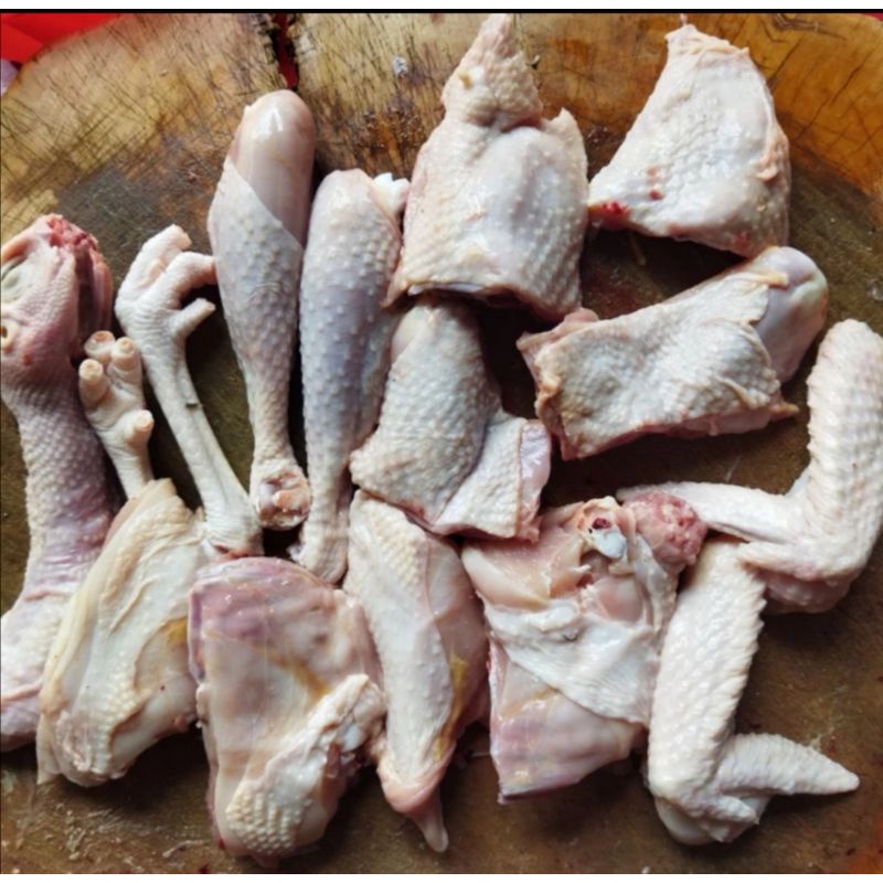 

Ayam dipotong 12 bagian