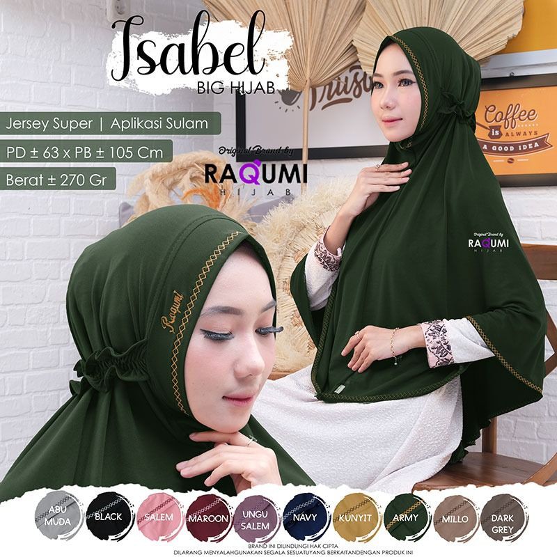 [original raqumi] ISABEL BIG HIJAB