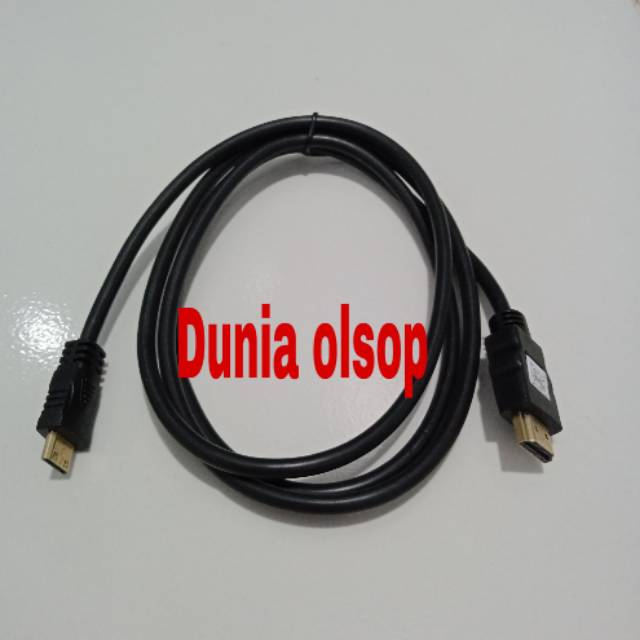 Kabel hdmi kamera canon eos 1100D 1200D 1300D 1500D 3000D 4000D original