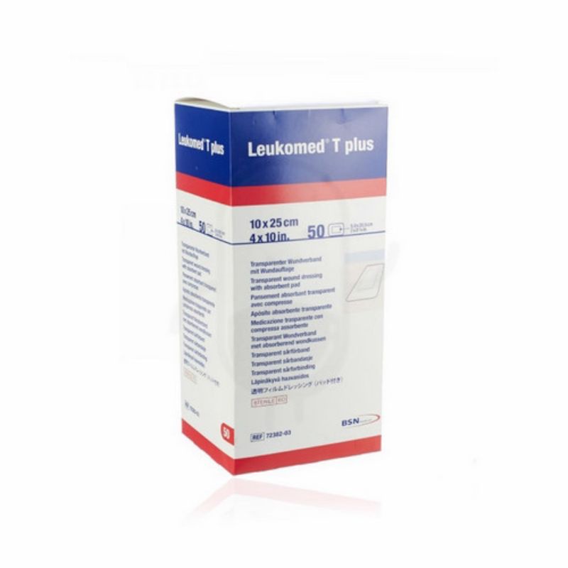 plaster leukomed t plus 8x10 cm / 10x25 cm / 10x35 cm plester anti air pasca operasi