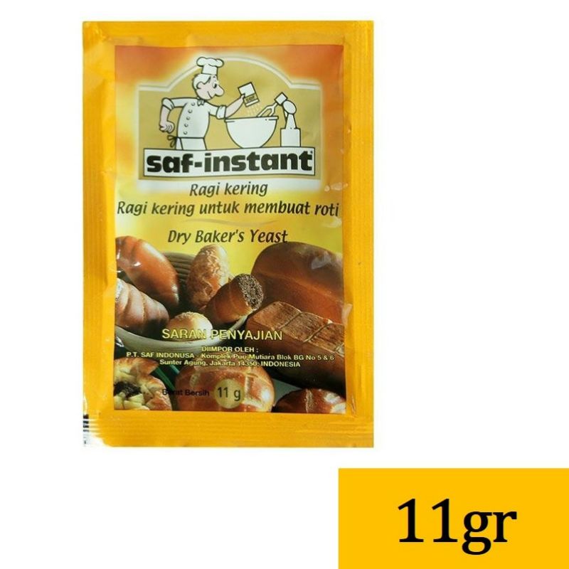 

Saf Instan Saset 11GR - Ragi Instan - Ragi Kering