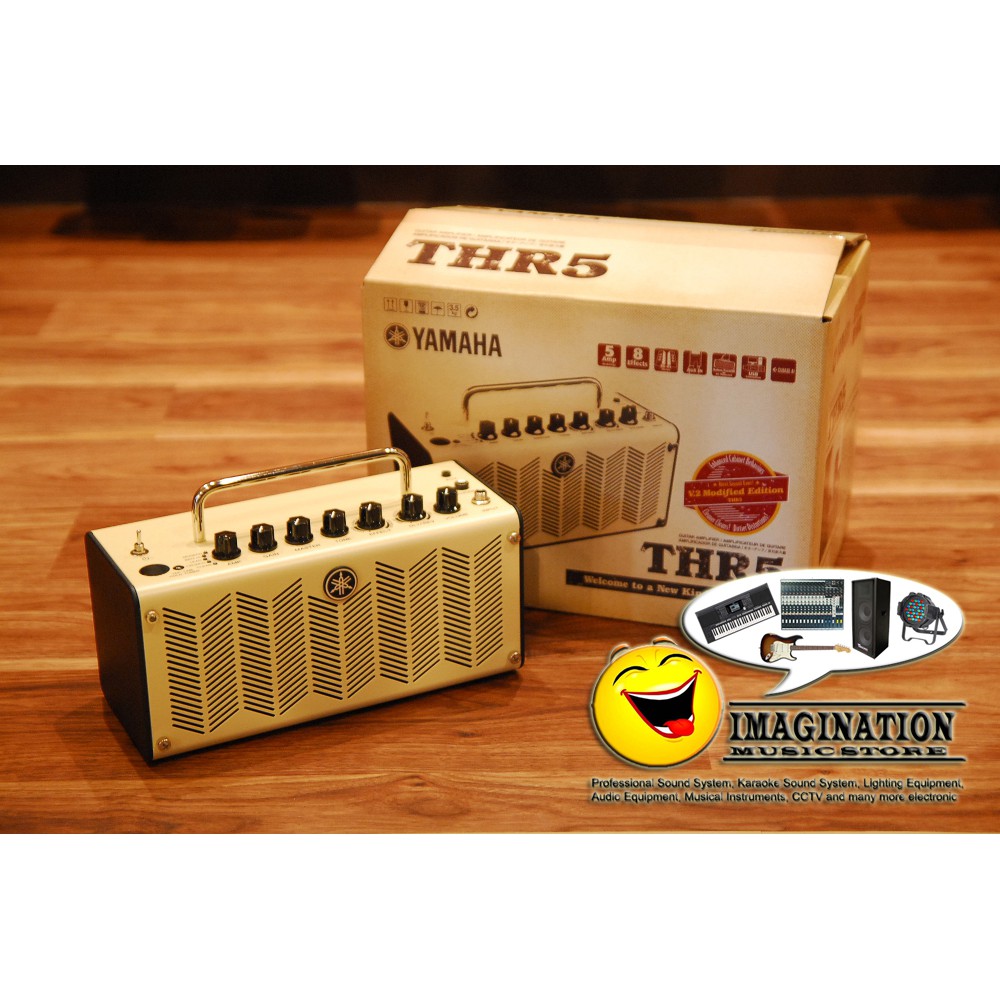 Jual Yamaha THR5 10Watt 2x3 Inch Modeling Combo Shopee Indonesia