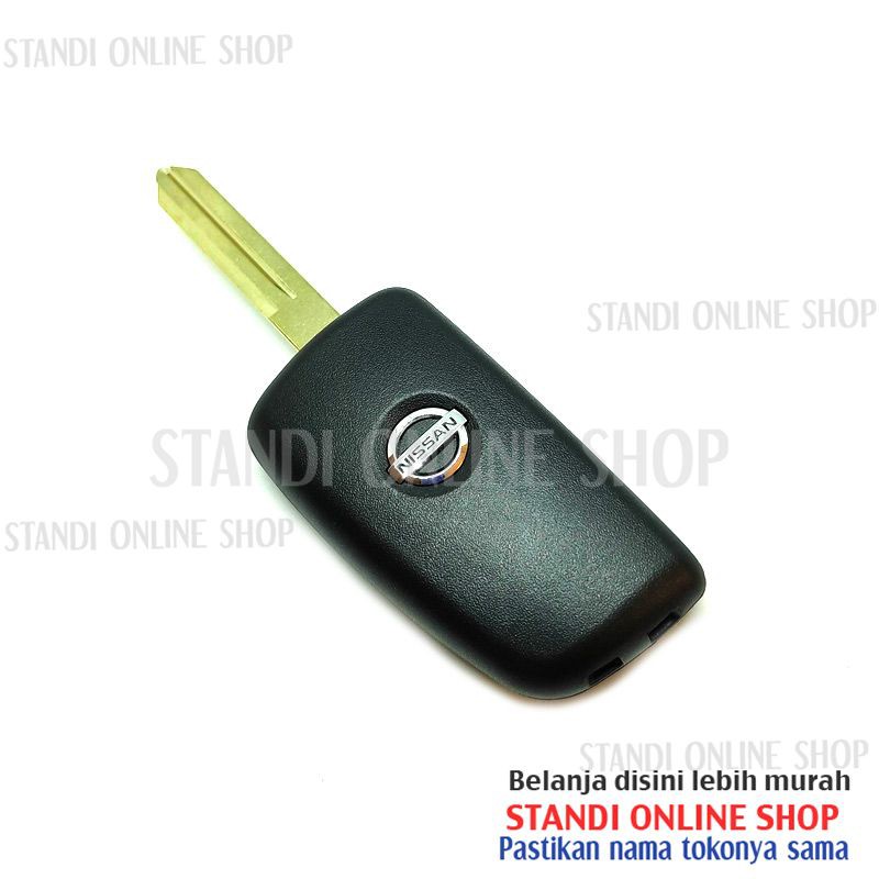 Flip Key Kunci Lipat Remote Alarm Nissan Grand Livina 2011-2017