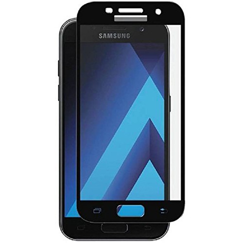 Tempered Glass 5D SAMSUNG A7 2017 Full Layar Screen Guard Curved Melengkung