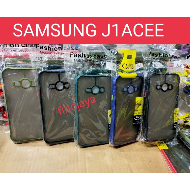 Case Aero My Choice Samsung J1 Ace Silikon Dove pelindung Camera