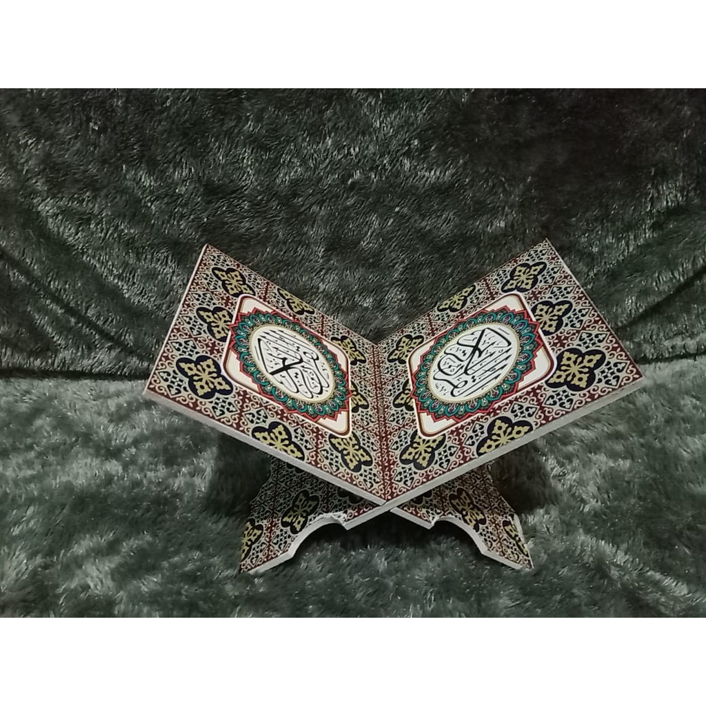 JAM DINDING KALIGRAFI MASJID/JAM DINDING UNIK/JAM DINDING TEMBOK/JAM HIASAN-rehal batik