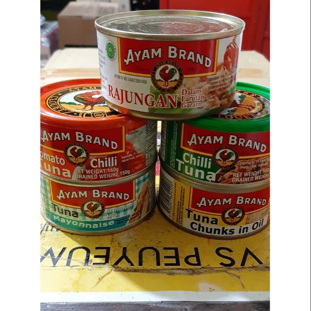 

Rajungan dan tuna kaleng