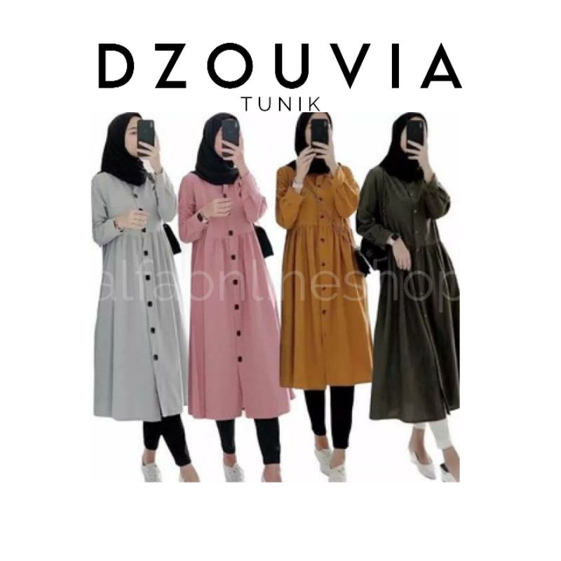 Baju atasa wanita terbaru Remaja Dzouvia tunik terbaru 2021