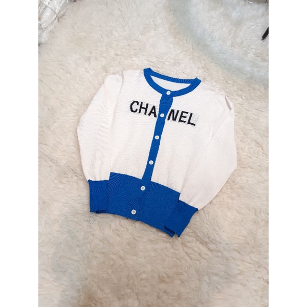 Cardigan Rajut Chanel Wanita Kualitas Premium Import