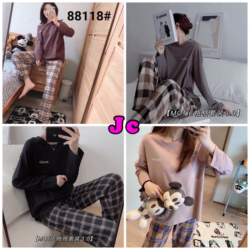 NEW JC- Stelan Oversize Import PP / Stelan Tidur Bigsize PP / Grosir piyama wanita Import